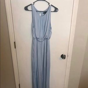 Baby blue long dress size Med Forever 21